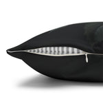 Black Rose Pillow (Throw)