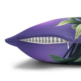 Lavender Flower Pillow (Throw)