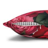 Flower Pattern Throw Pillow
