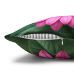 Pink Flower Pillow Case (Cover)