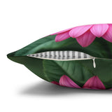 Pink Flower Pillow Case (Cover)