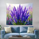 Lavender Flower Tapestry