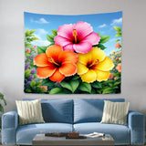 Hibiscus Tapestry