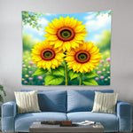Yellow Flower Tapestry