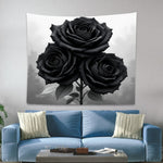 Black Rose Tapestry