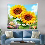 Sunflower Tapestry Wall Hanging