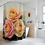 Cottage Rose Shower Curtain