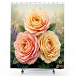 Cottage Rose Shower Curtain