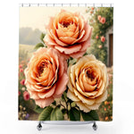Country Rose Shower Curtain