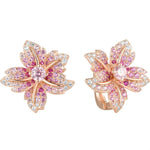 Crystal Lily Earrings