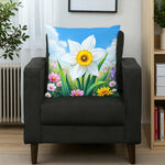 Daffodil Pillow Home Decor
