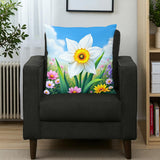 Daffodil Pillow Home Decor