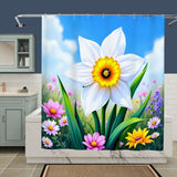 Daffodil Shower Curtain Home Decor