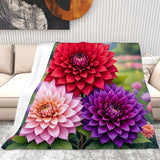 Dahlia Blanket Living Room