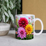 Dahlia Mug Design View