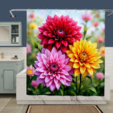 Dahlia Shower Curtain Home Decor