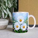 Daisy Mug Ceramic Design View