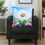 Daisy Pillow Case Home Decor
