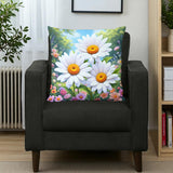 Daisy Pillow Home Decor