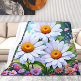 Daisy Throw Blanket Living Room