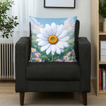 Daisy Throw Pillow Home Decor