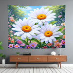 Daisy Wall Tapestry Home Decor