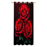 Dark Rose Curtains