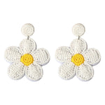 Daisy Beaded Earrings