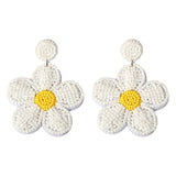 Daisy Beaded Earrings