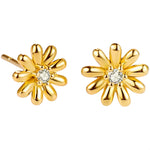 Gold Daisy Earrings