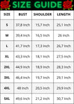 Size Guide in Inches