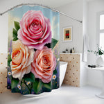 English Rose Shower Curtain