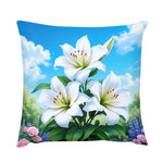 Flower Accent Pillow