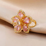 Flower Blooming Rings