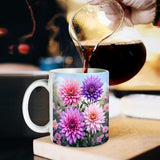 Flower Design Mug Lifestyle View