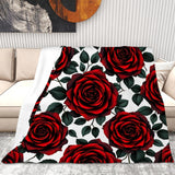Flower Pattern Blanket Living Room