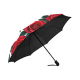Flower Pattern Umbrella Interior View