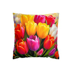 Flower Design Pillow Cover