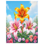 Flower Print Blanket