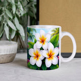 Flower Print Mug Design View