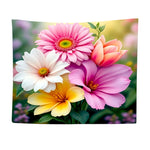 Flower Print Tapestry