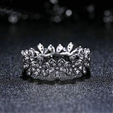 Flower Ring Design Close Up View