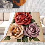 Flower Vintage Blanket Living Room
