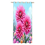 Flower Window Curtains