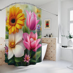 Flowery Shower Curtain