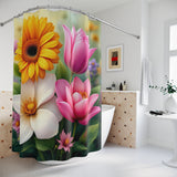 Flowery Shower Curtain