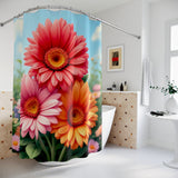 Gerbera Daisy Shower Curtain