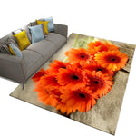 Gerbera Daisy Rug