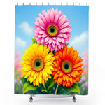 Gerbera Shower Curtain