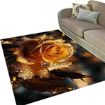 Gold Rose Rug